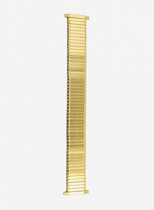 Gilded expansion stainless steel watchband • 1270P-18SE
