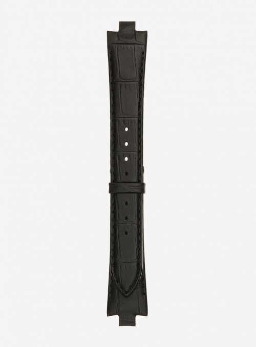 Matt guinea calf leather watchstrap • Italian leather • 869