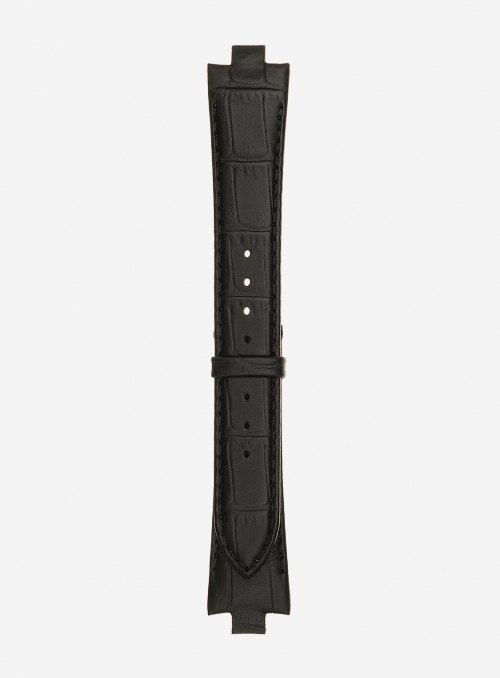 Matt guinea calf leather watchstrap • Italian leather • 868D