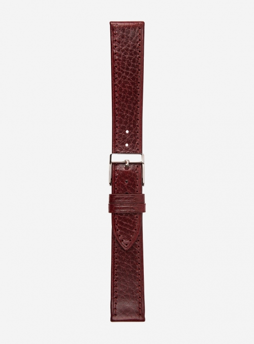 Llama grained leather watchstrap • Italian leather • 200