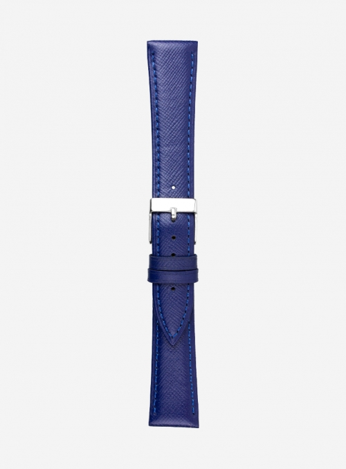 Cinturino in vitello stampa saffiano • Pelle italiana • 597