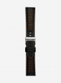 Cosmos waterproof leather and lorica watchstrap • Italian leather • 685