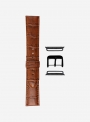 Guinea • Matt tropical calf leather watchstrap for Apple Watch • Italian Leather