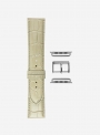 Antigua • Cinturino Apple Watch in vitello stampa antigua lucido • Pelle Italiana