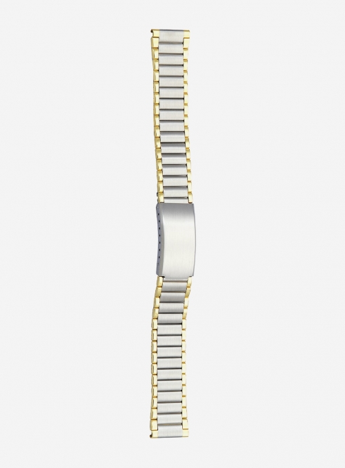 Two-tone gilded stainless steel wrapped watchband • 8292MGU