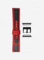 Hurricane • Genuine carbon fibre and Lorica® watchstrap for Apple Watch
