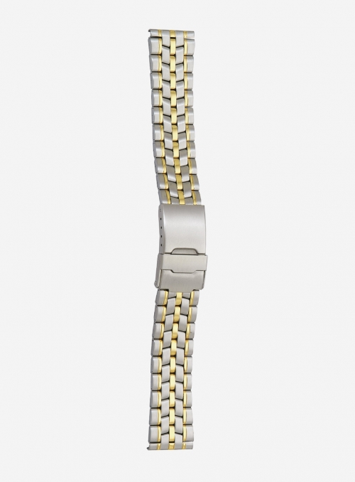 Two-tone gilded stainless steel wrapped watchband • 4250MG