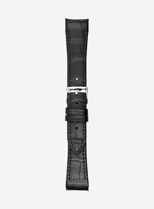 Cinturino compatibile anche con Rolex GMT/OYSTER/DATEJUST • Vitello stampa alligatore opaco • 946