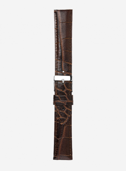 Regenerated leather watchstrap • Italian leather • 550