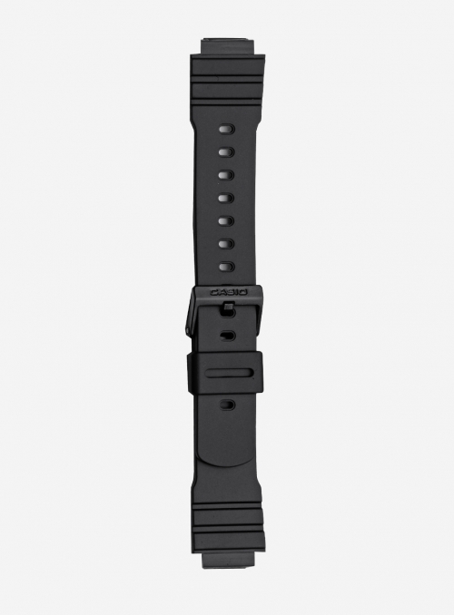 Original CASIO watchband in resin with integrated ends • AW-10