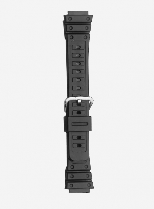 Original CASIO watchband in resin with integrated ends • DW-5000