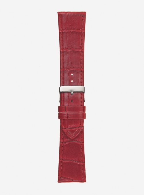 Faux-leather alligator grained watchstrap • 549S