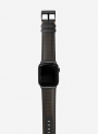 Diablo • Cinturino Apple Watch in cuoio cosmos e Lorica® waterproof • Pelle Italiana