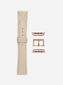 Saffiano • Cinturino Apple Watch in vitello stampa saffiano • Pelle italiana