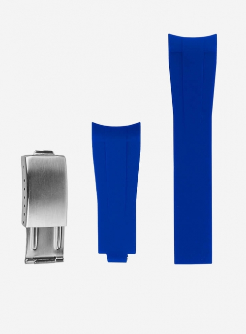 TopTen Cinturino In Silicone Per Huawei Talkband B6 – Regolabile 140-215 Mm – Blu Marino - 2