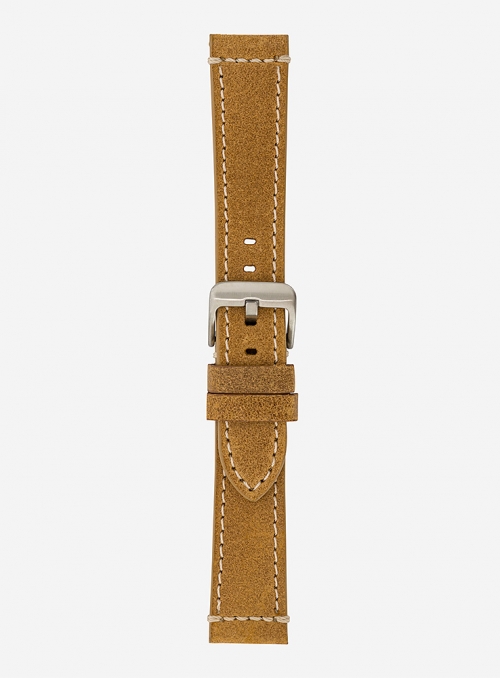 Vintage leather watchstrap • Italian leather • 674C