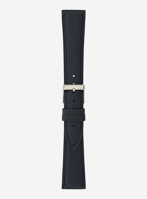 Saffiano calf leather watchstrap • Italian leather • 597