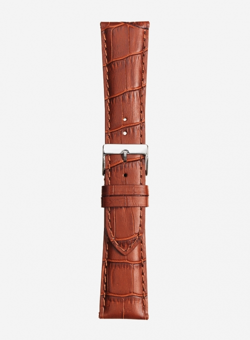 Matt tropical calf leather watchstrap • Italian leather • 469S