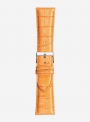 Glossy antigua calf leather watchstrap • Italian leather • 454SP