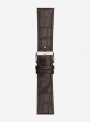 Glossy antigua calf leather watchstrap • Italian leather • 643