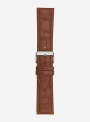 Glossy antigua calf leather watchstrap • Italian leather • 643