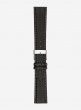 Carbon fiber grained calf leather watchstrap • Italian leather • 861