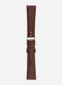 Matt guinea calf leather watchstrap • Italian leather • 497