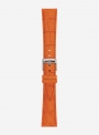 Matt guinea calf leather watchstrap • Italian leather • 497