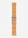 Matt guinea calf leather watchstrap • Italian leather • 469