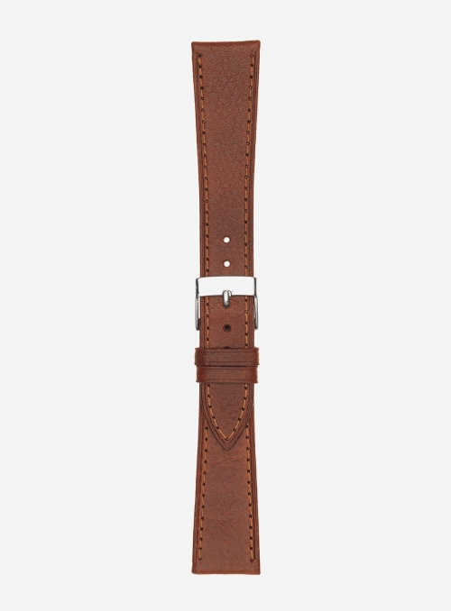 Extra-long llama grained calf leather watchstrap • Italian leather • 200SL