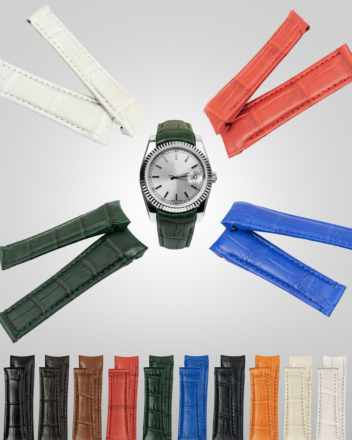 Watch Straps compatible for Rolex Datejust