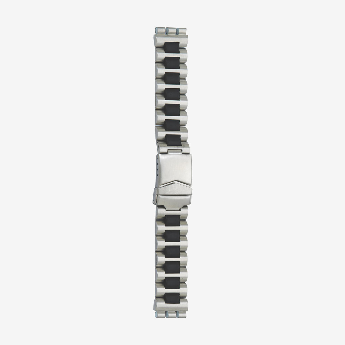1075 Cinturino in acciaio e PVC compatibile con orologi Swatch