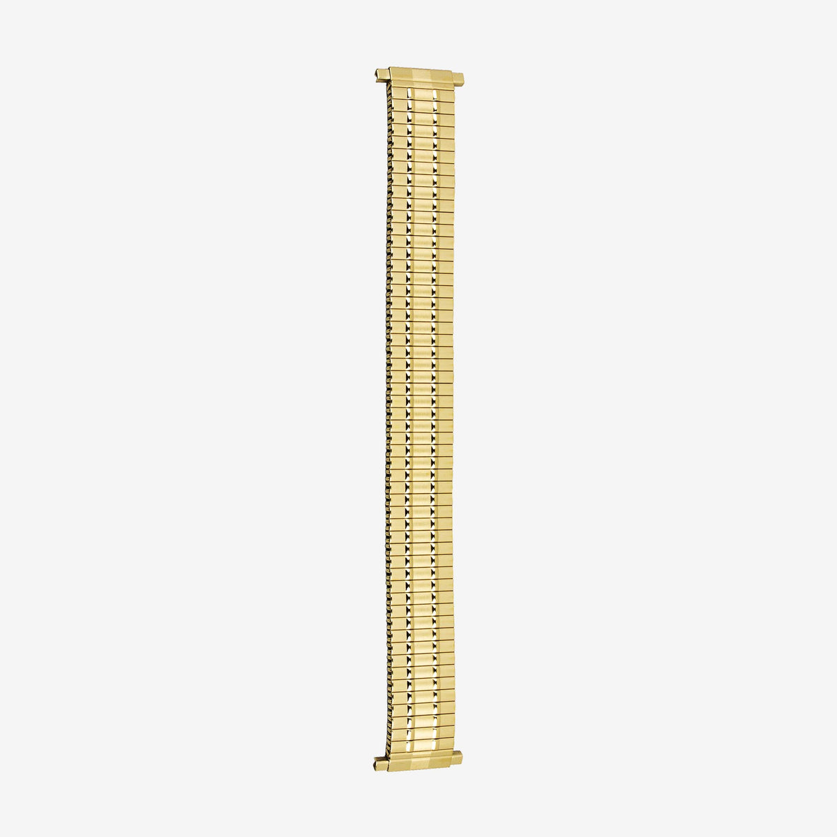 1270/P-SE Gold plated stainless steel expansion bracelet spring ends