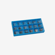 1.30/360 Set di 360 barrette assortite in acciaio diametro 1.30mm
