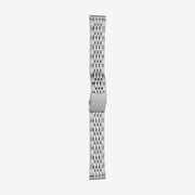 2150 Wrapped stainless steel bracelet with straight ends