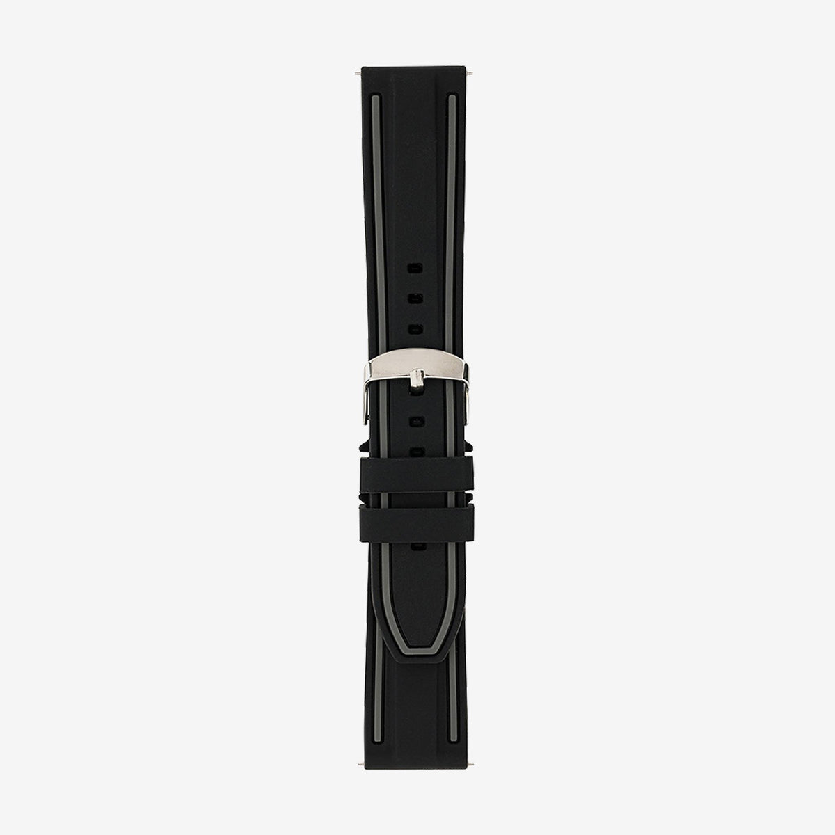397/QR Vela, Silicone watch band with quick release pin