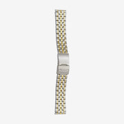 4250MG Two tone stainless steel bracelet with straight ends