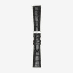 454 Antigua, Alligator embossed leather watch strap
