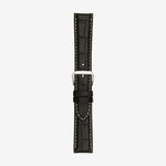 474 Cayman, Alligator embossed leather watch strap
