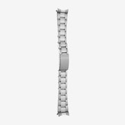 508/S Solid stainless steel bracelet with curved ends
