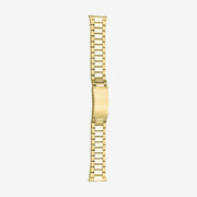 590/MBPU 1 Micron plated wrapped stainless steel bracelet with straight ends