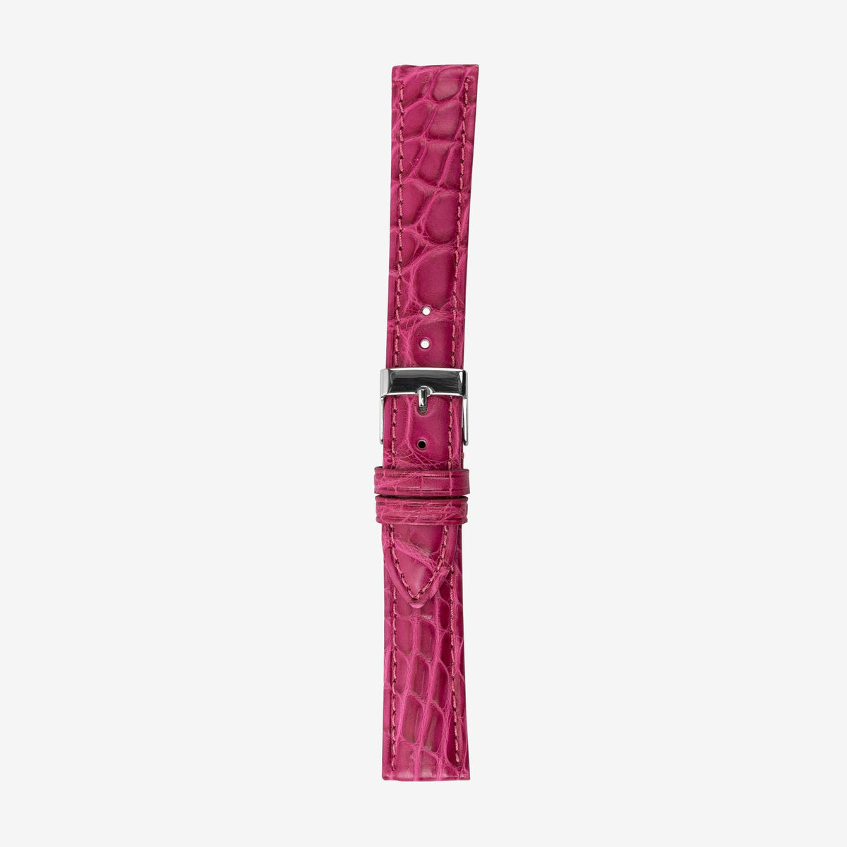 602/O Genuine matt crocodile watch strap