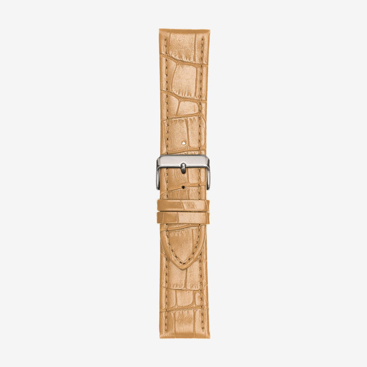 643 Rio, Alligator embossed leather watch strap