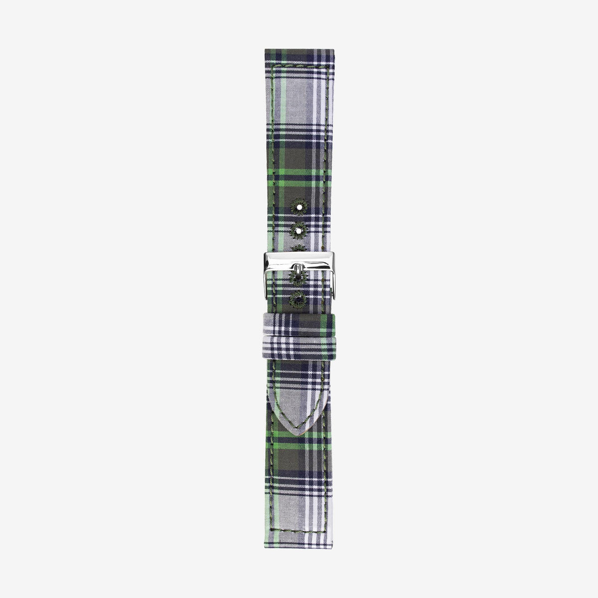 673 Il sartoriale, Cotton fabric watch strap