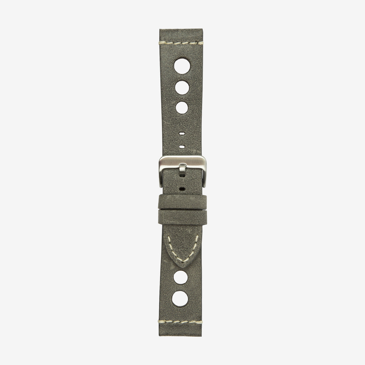 674/F Le Mans Cinturino vintage in pelle con fori
