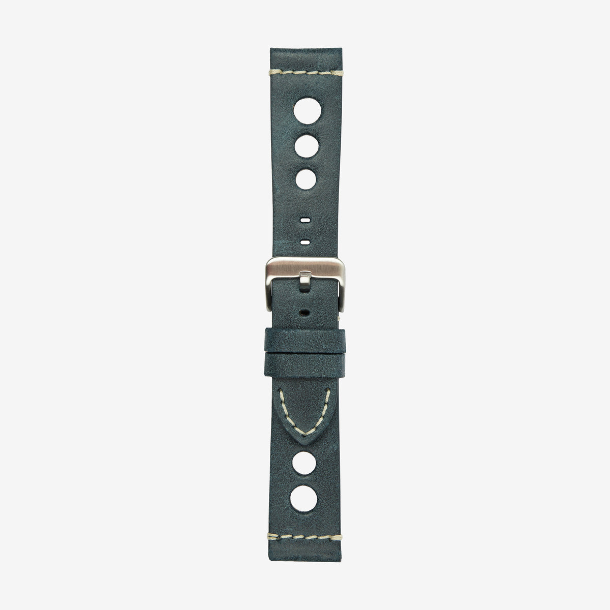 674/F Le Mans, Vintage leather watch strap with holes