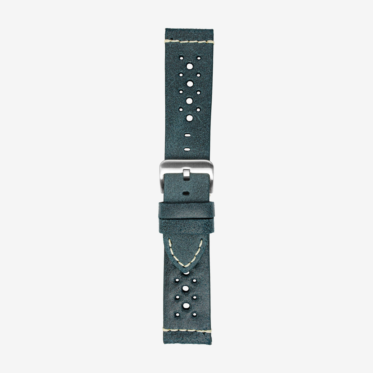 674/SH Graham, Cinturino in pelle vintage con fori piccoli