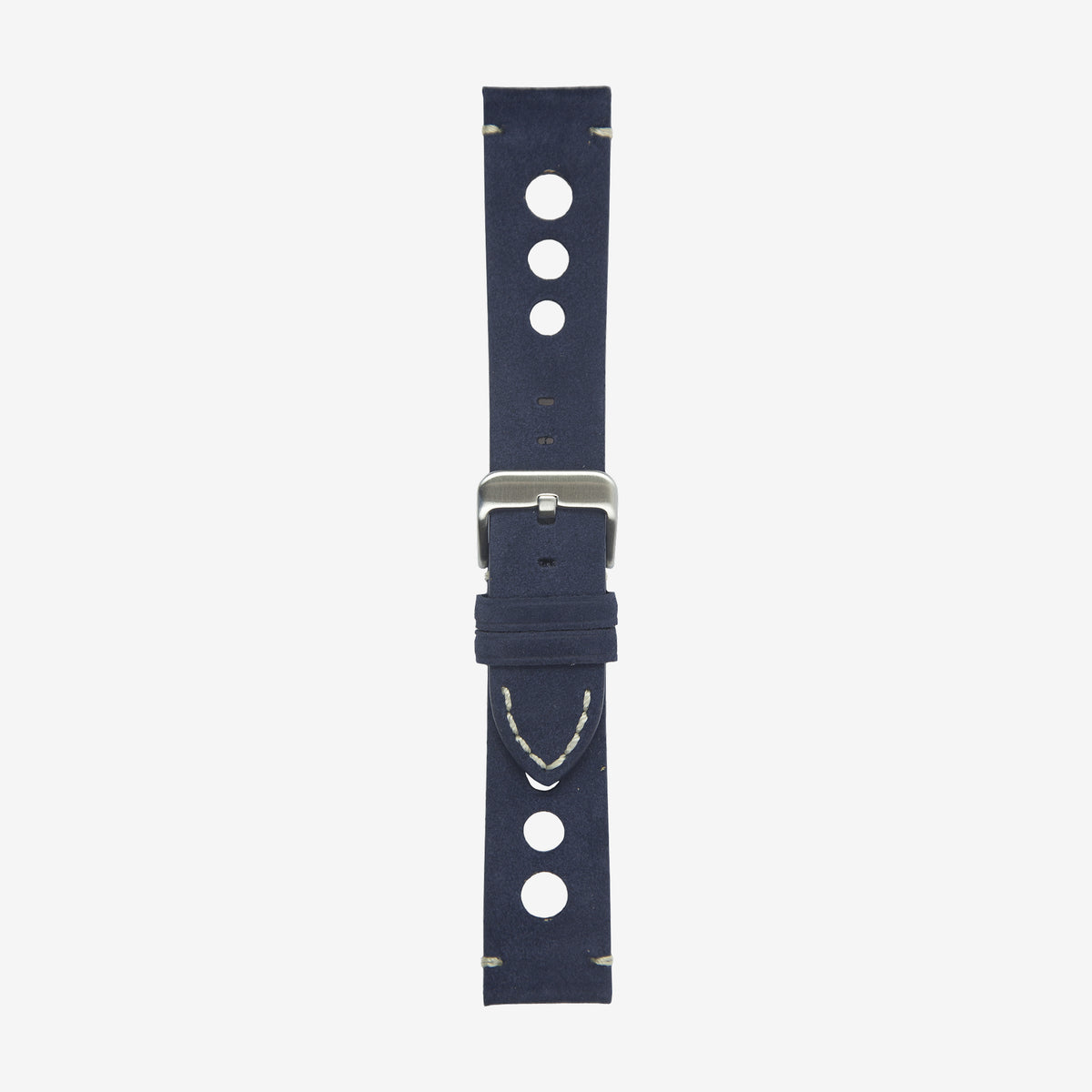 676/F Ardenne, Cinturino vintage in pelle scamosciata con fori