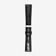 723 Roma, Croco grained calf leather watch strap
