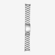8500/C Solid stainless steel bracelet with curved ends